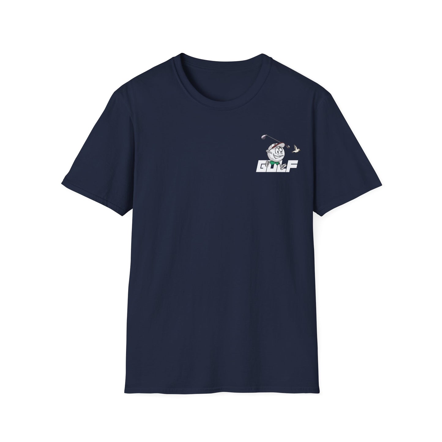 Chase the Bird Tee | Fun Golf Ball Character Shirt | Casual Golf Apparel T-Shirt