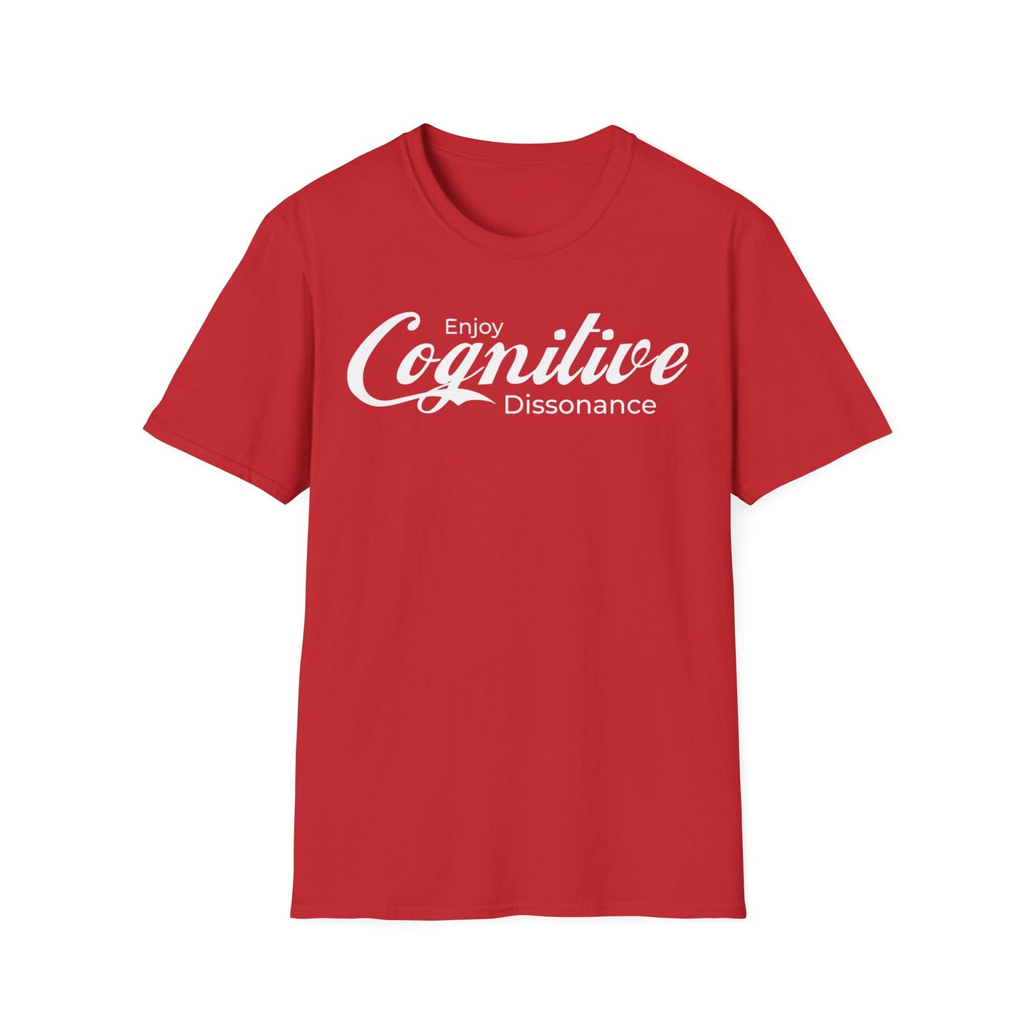 Enjoy Cognitive Dissonance Tee | Golf Mind Game T-Shirt | Golfer Apparel Shirt