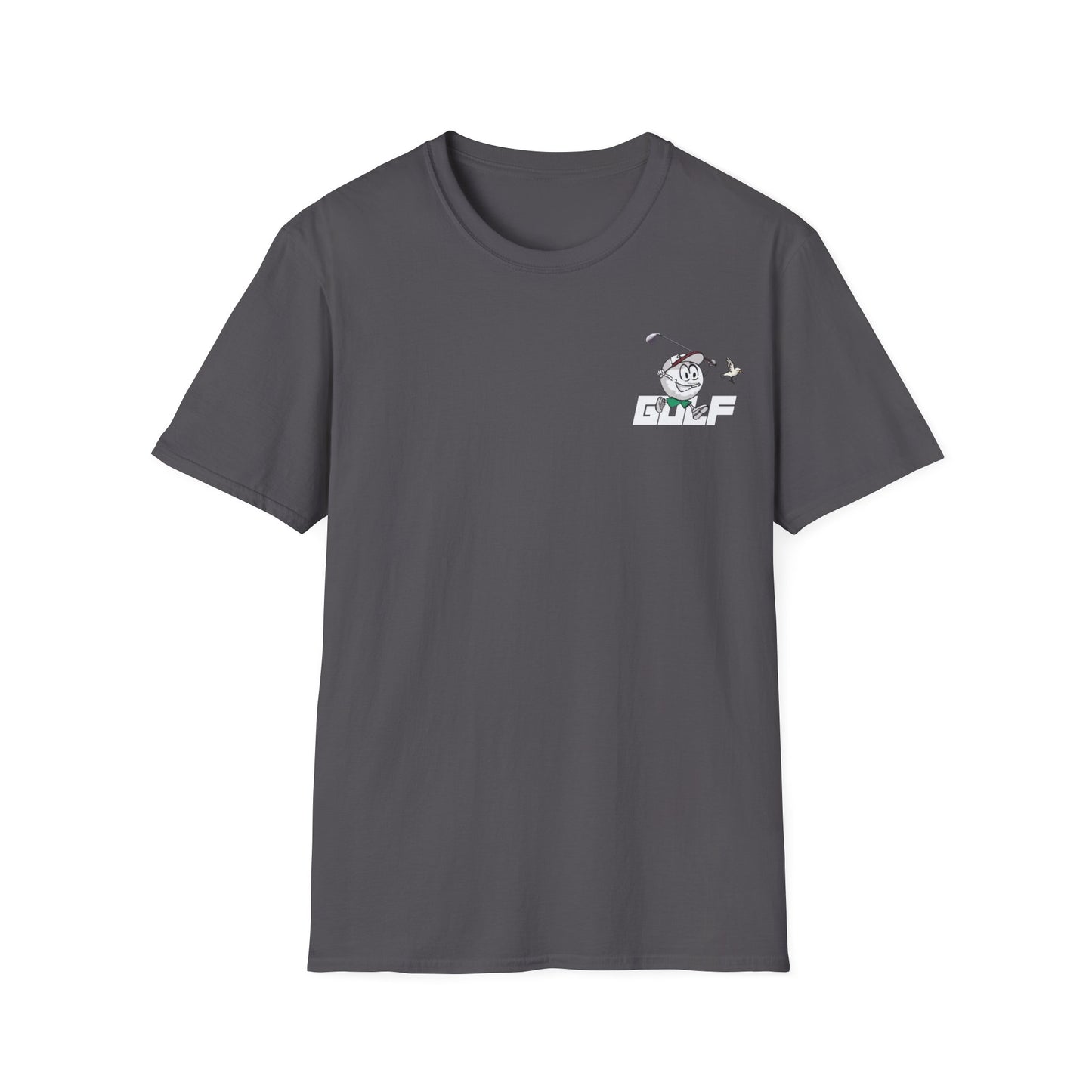 Chase the Bird Tee | Fun Golf Ball Character Shirt | Casual Golf Apparel T-Shirt